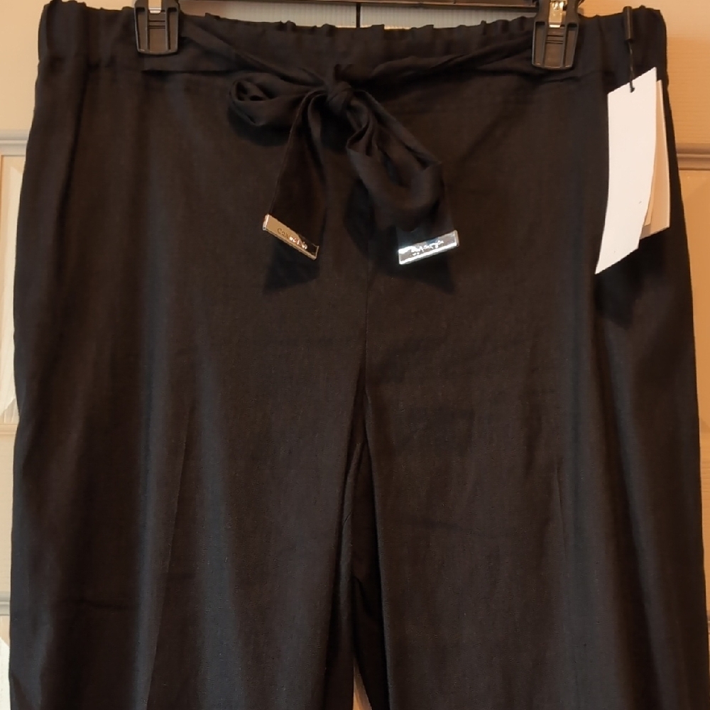 Calvin Klein Black Ankle Pants